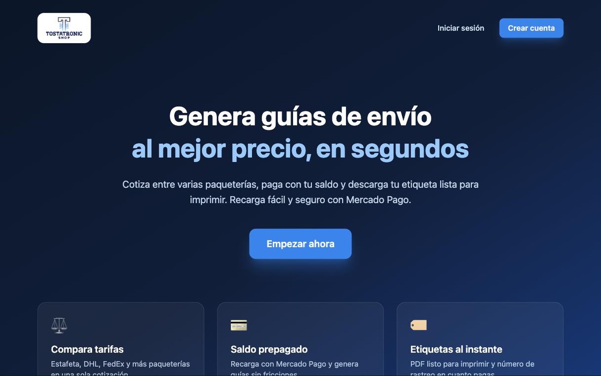 Miniatura de Envios Tostatronic